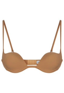 Soutien-gorge Push-up Sans Armature Couleur Café Amaretto-Rembourré-SECOND SKIN